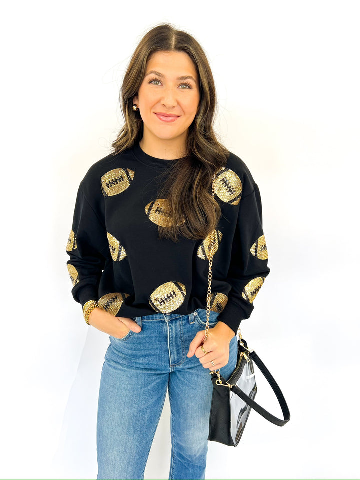 Sarah Saints Football Sweatshirt