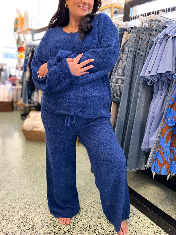 Blue Breeze Sweater & Pant Set