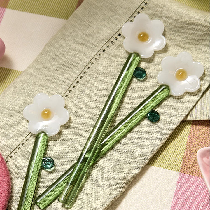 Daisy Handcrafted Stirrers