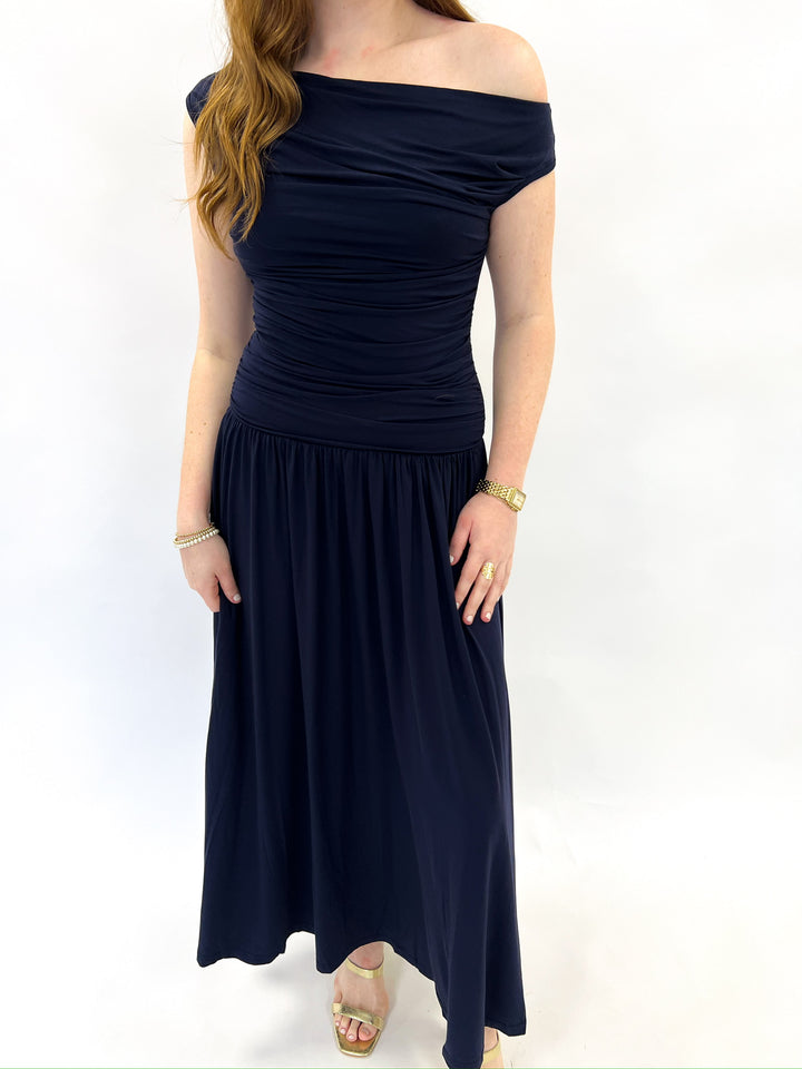 Larson Drop Waist Maxi Dress
