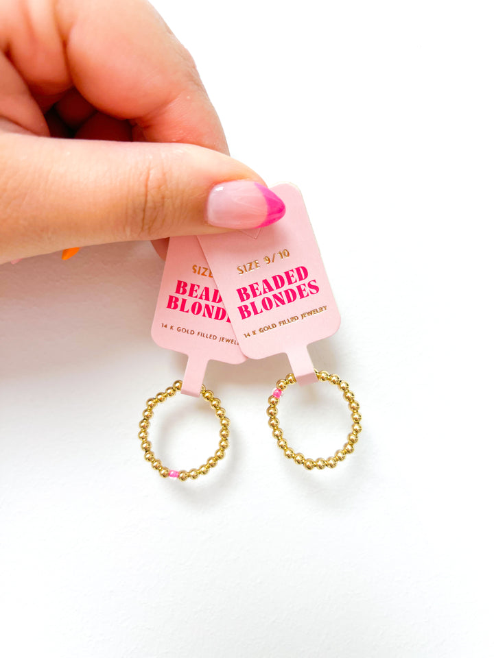 Hot Pink May Ring
