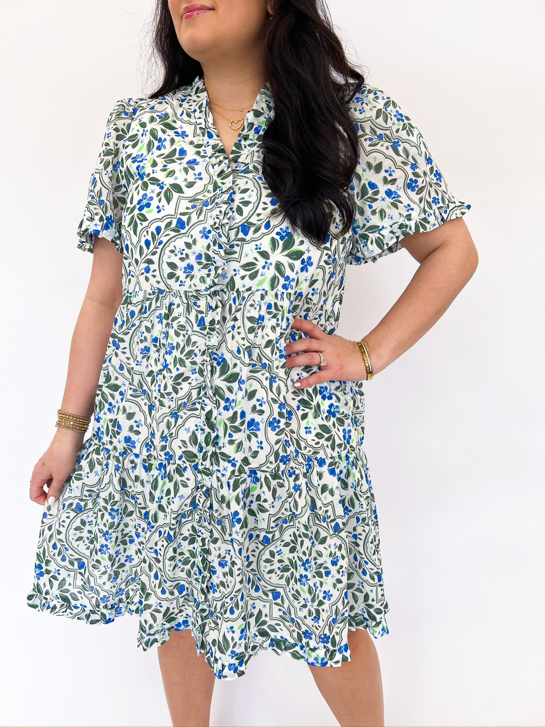 Hilo Kara Shift Mini Dress