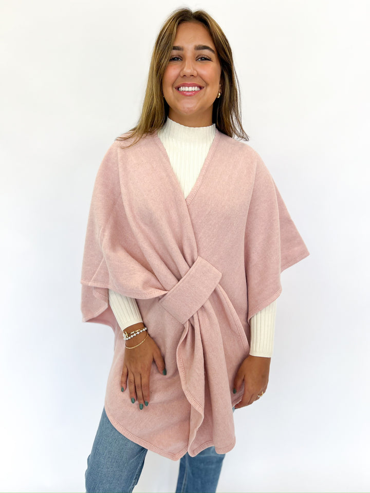 Blush Knit Wrap