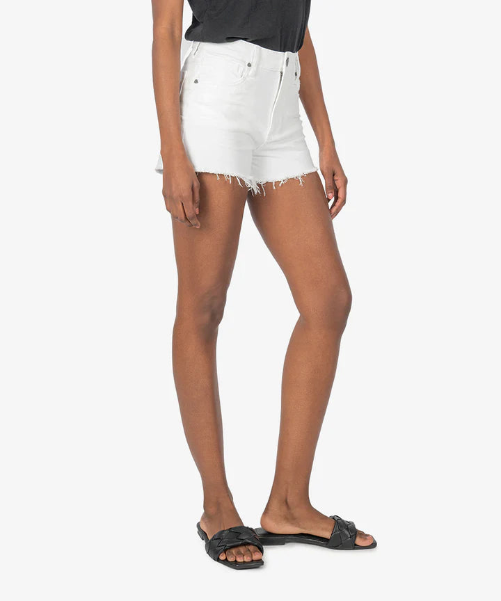 Optic White Jane Shorts