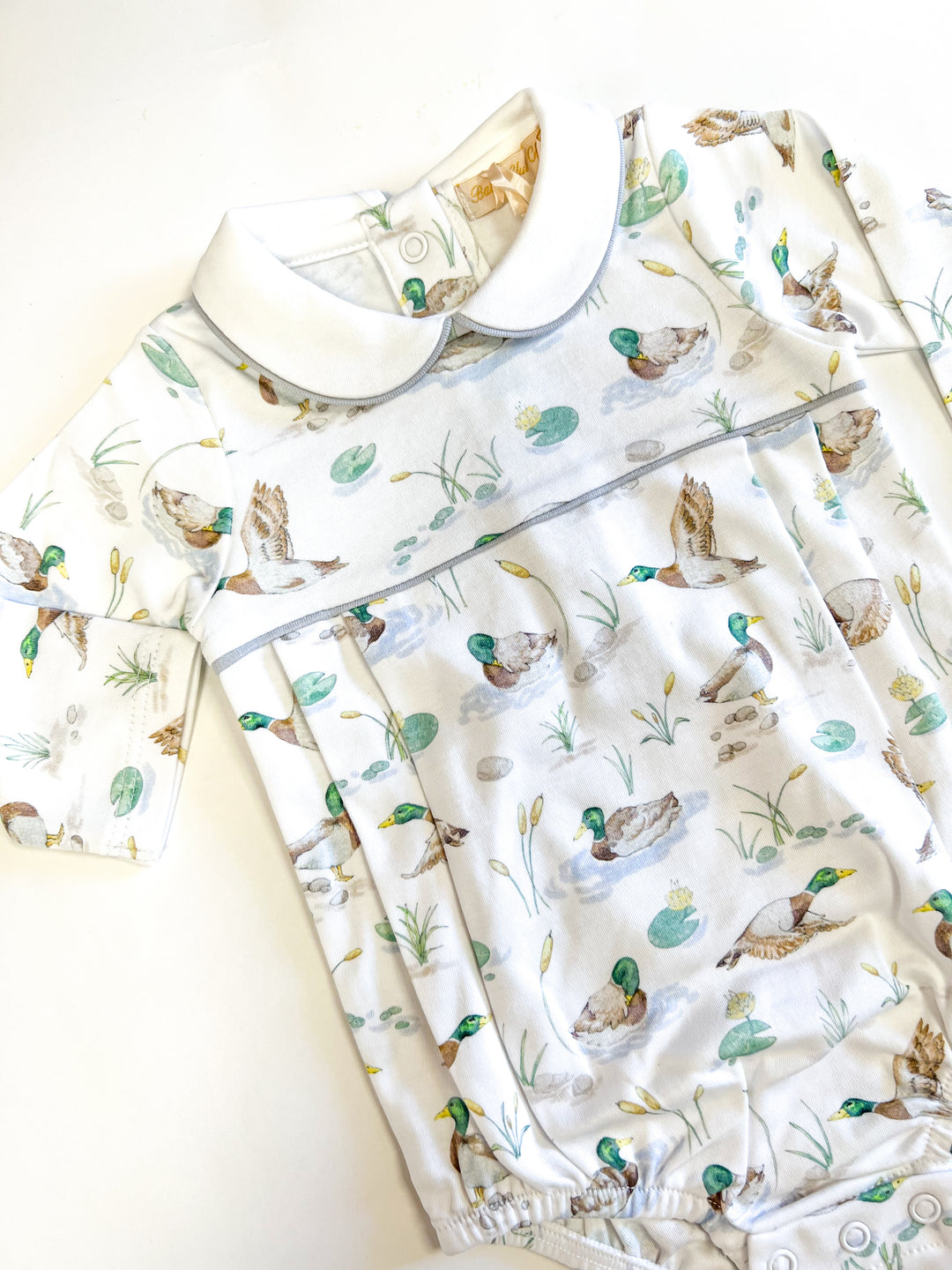 Mallard Ducks Printed Bubble w/ Round Collar