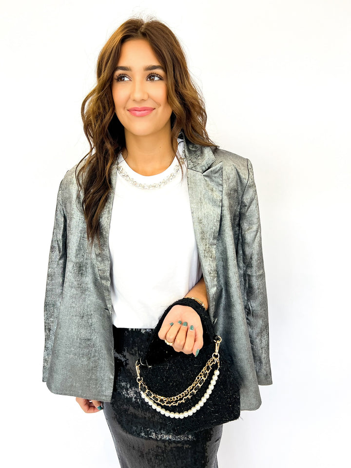 Silver Lighter Blazer