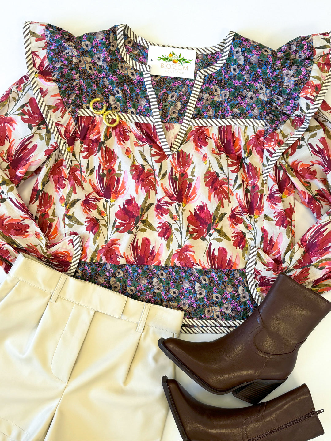 Berry Blossom Mix Top