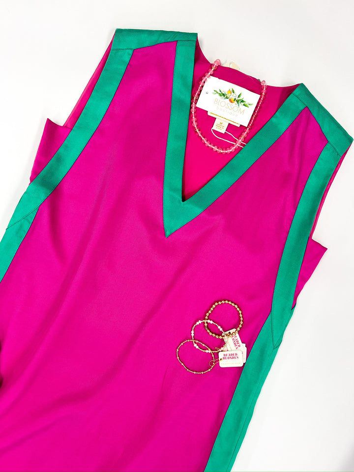 Bangle Colorblock Emily Shift Dress