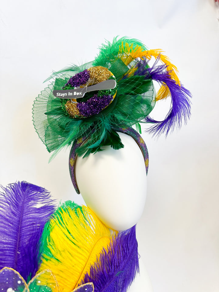 King Cake Party Headpiece