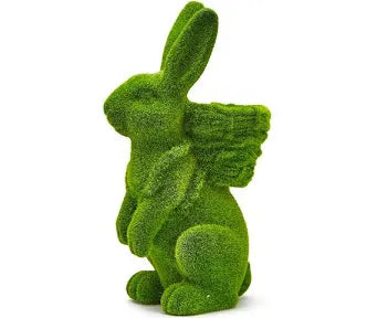 Hoppy Easter Faux Moss Easter Bunny