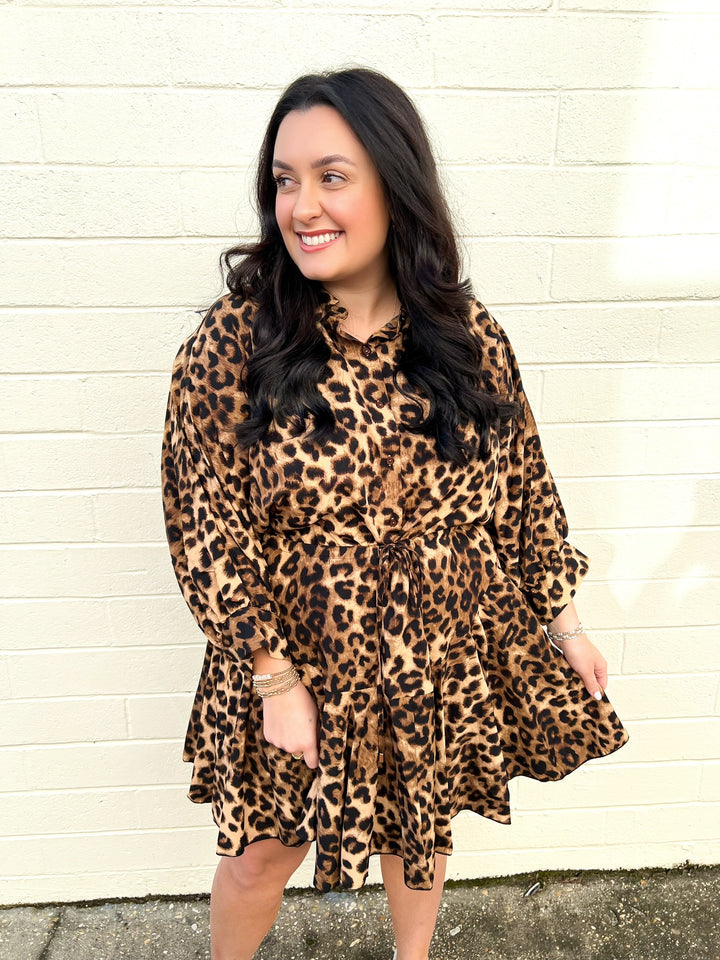 Leopard Wild Mini Dress