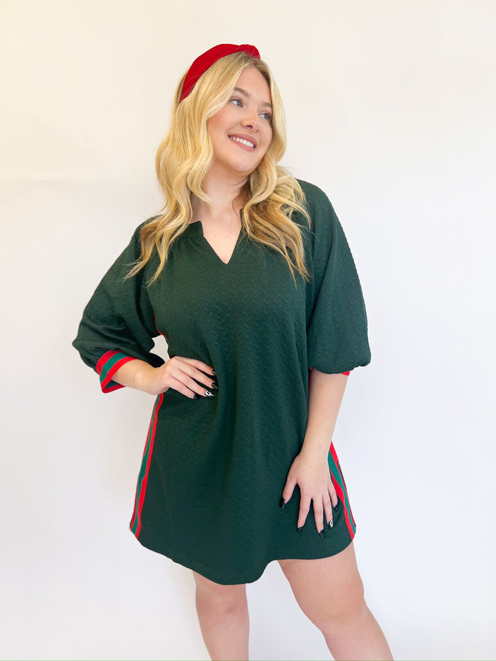 Hunter Green Catalina Dress