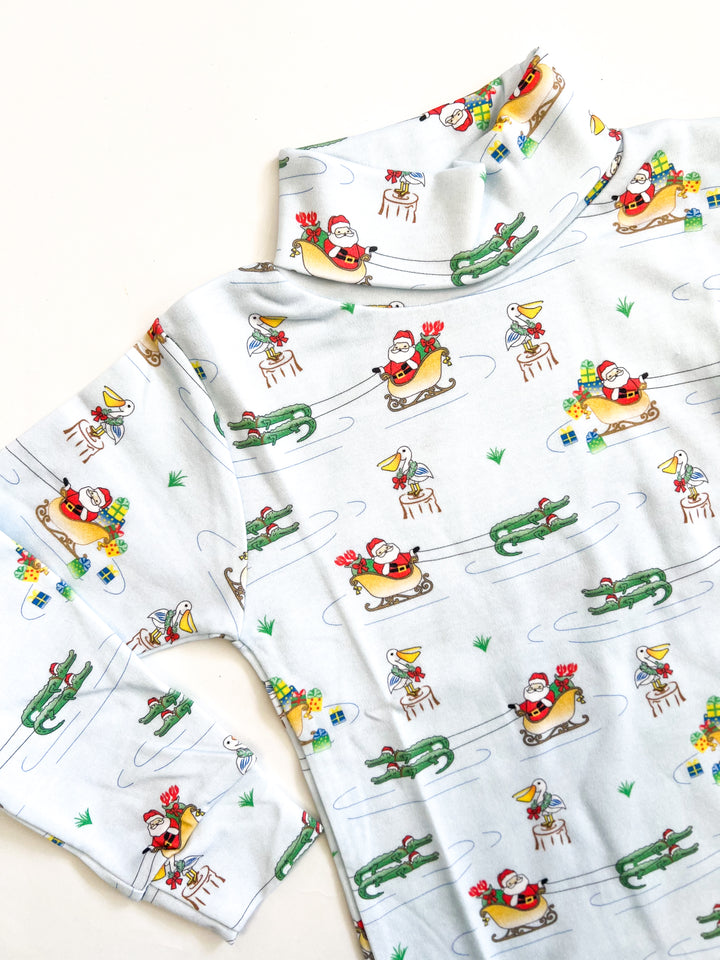 Cajun Christmas Kids Turtleneck