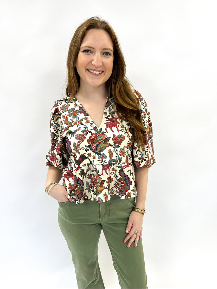 Woodland Flora Blouse