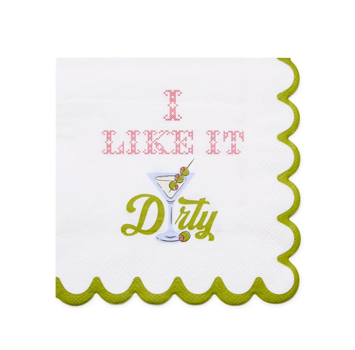 I like it Dirty Paper Napkin