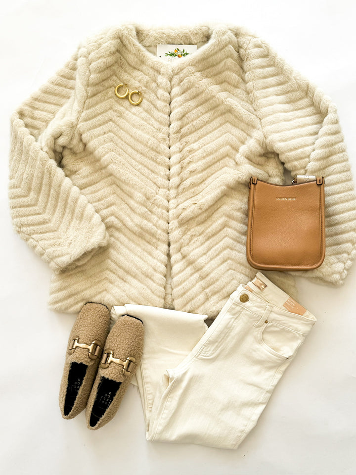 Cream Carrie Jacket