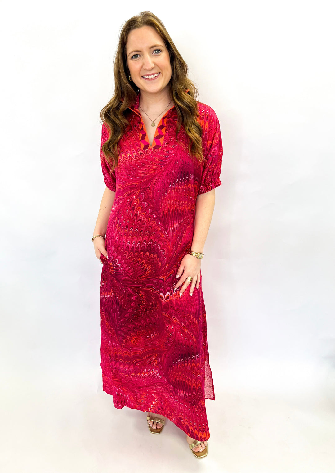 Venetian Poppy Maxi