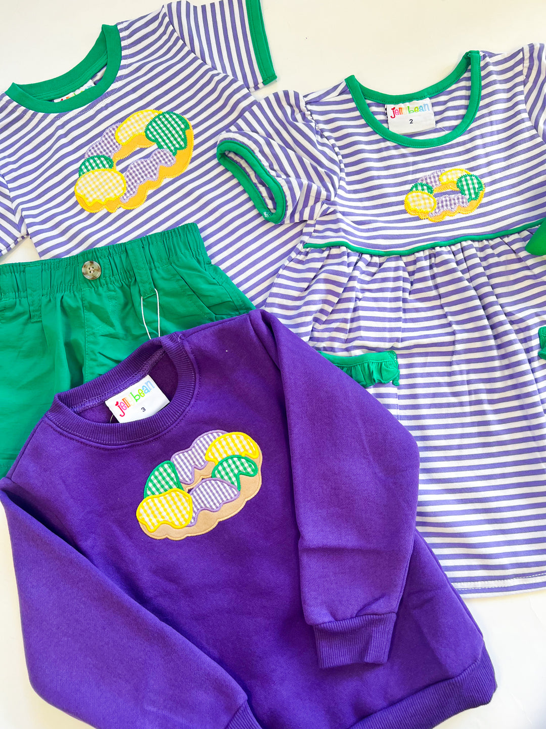King Cake Toddler Sweatshirt