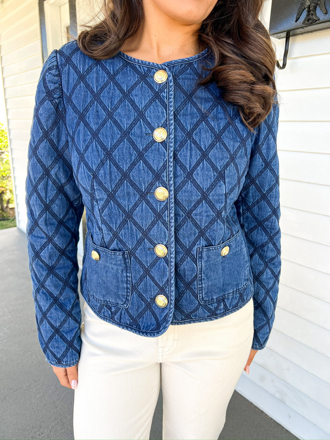 Denim Stitch Novelty Jacket