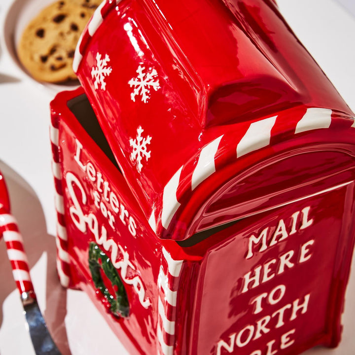 Letter to Santa Mailbox Cookie Jar