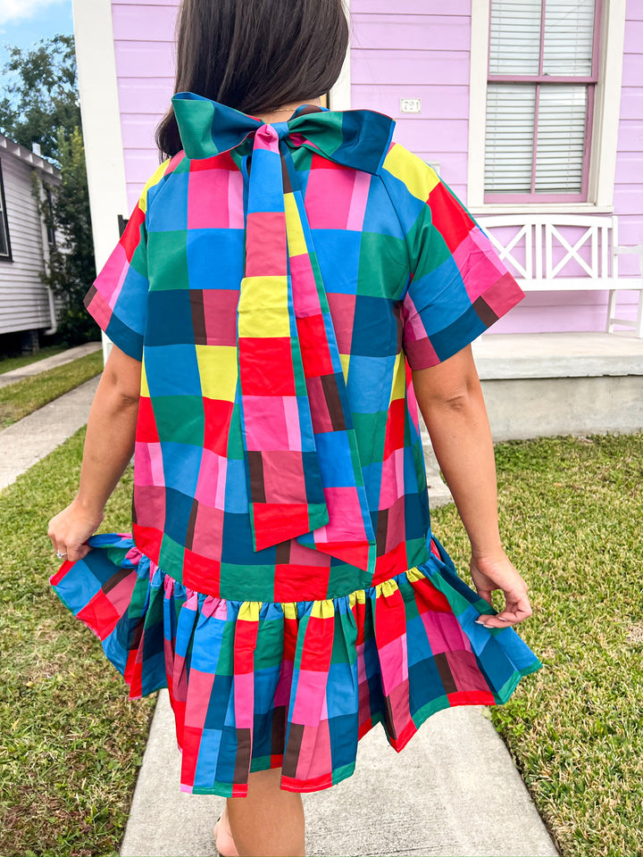 Holiday Check Willa Dresss