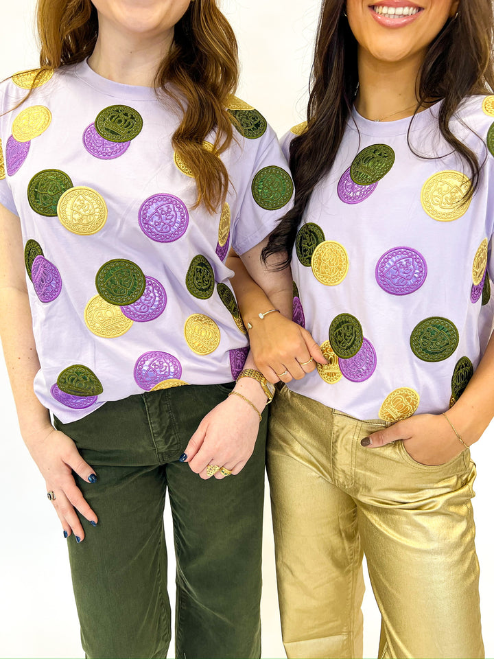 Mardi Gras Doubloon Tee