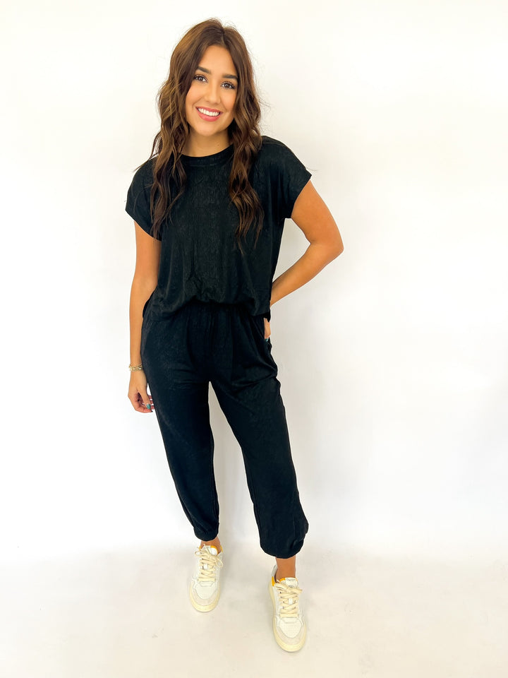 Black Vega Jumpsuit