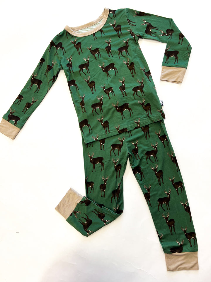 Whitetail Deer Pant Set Pajamas