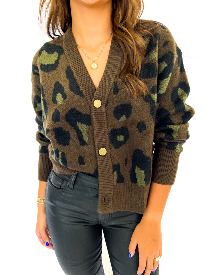 Kitty Camo Cardi