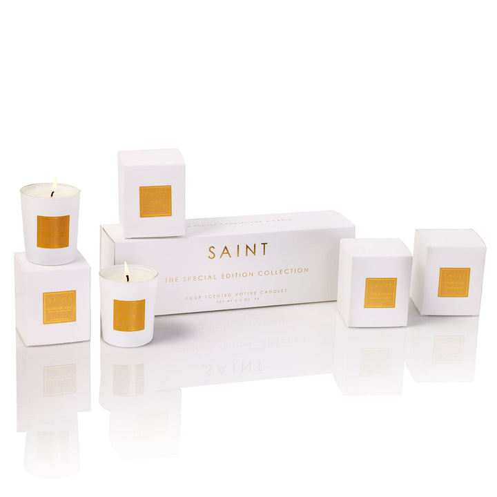 Saint by Ira DeWitt Votive Set