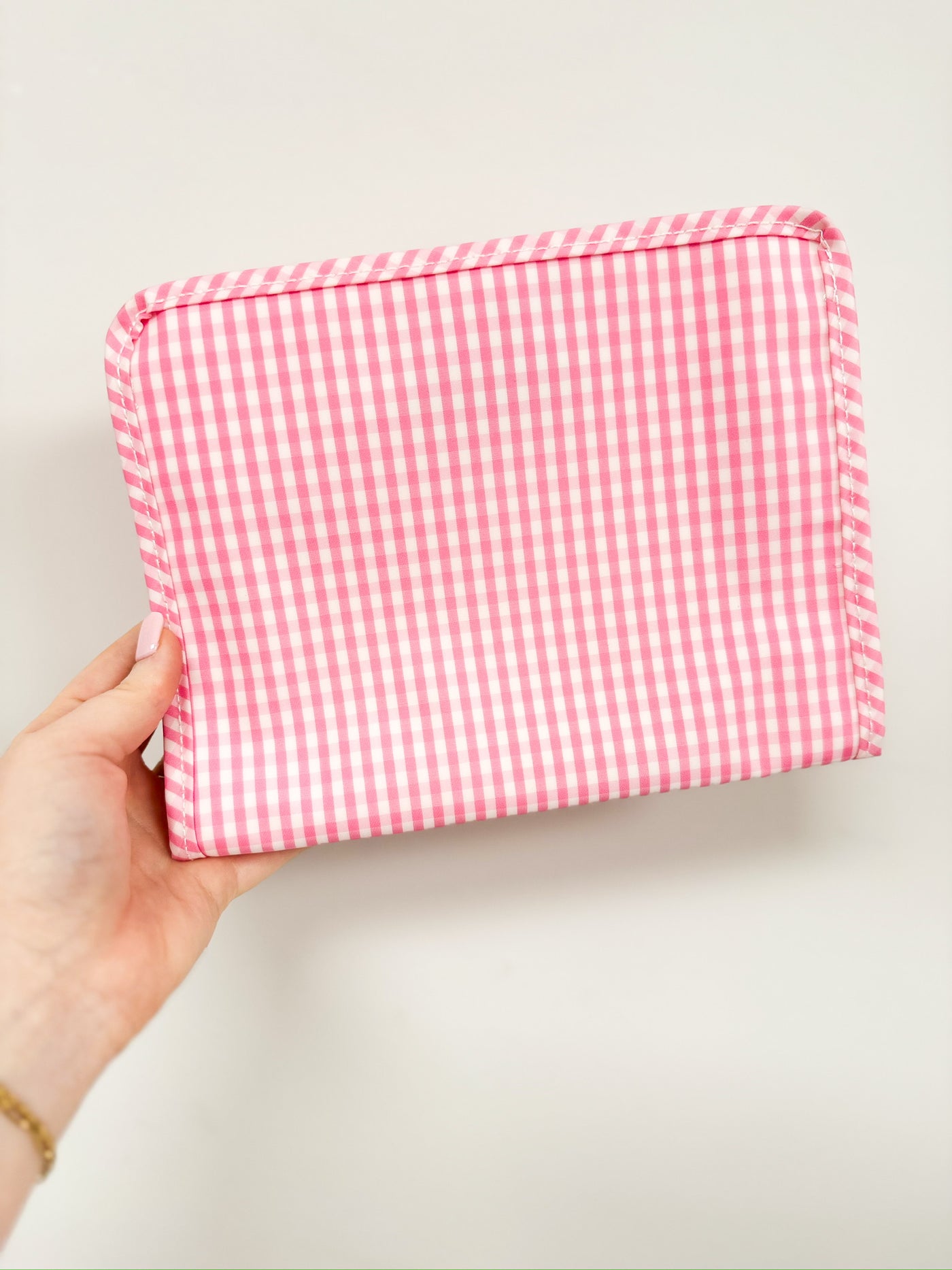 Pink Gingham Roadie