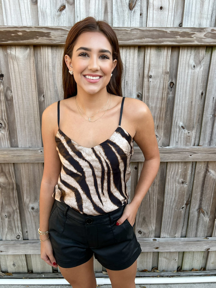 Tiger Slone Silky Top