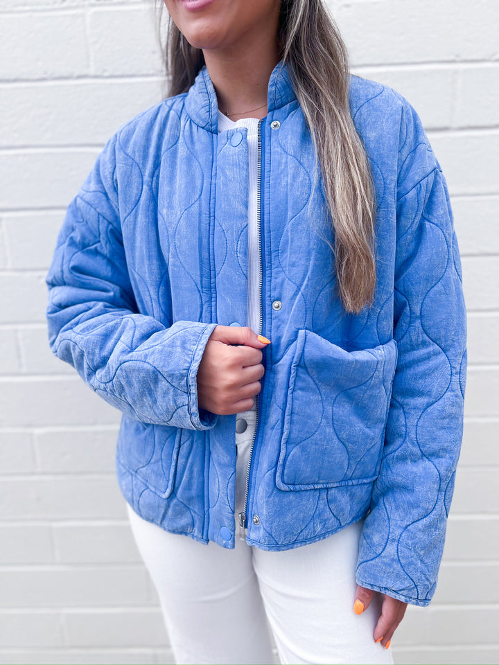 Weekender Washed Quilted Jacket