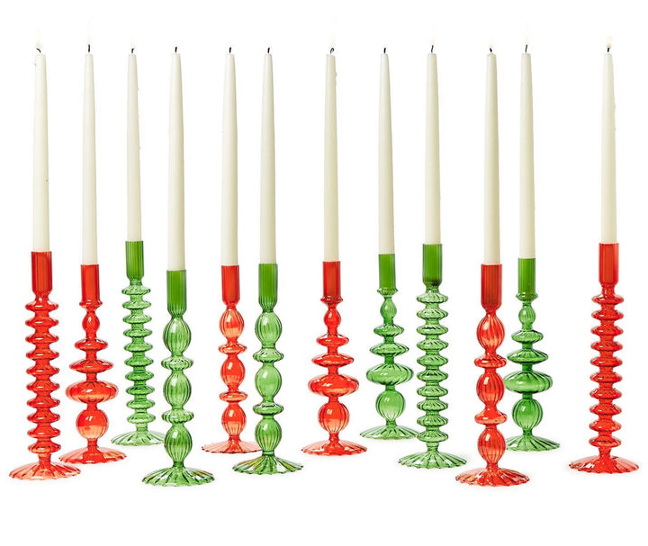 Ribbed Candle Stick Holders