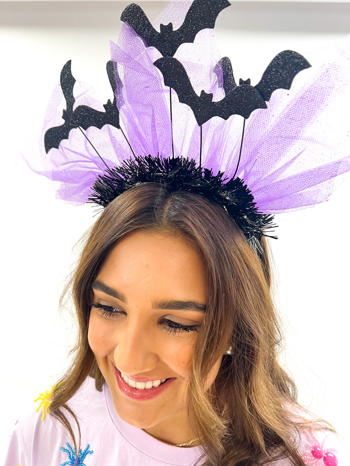 Light Up Bats Headband