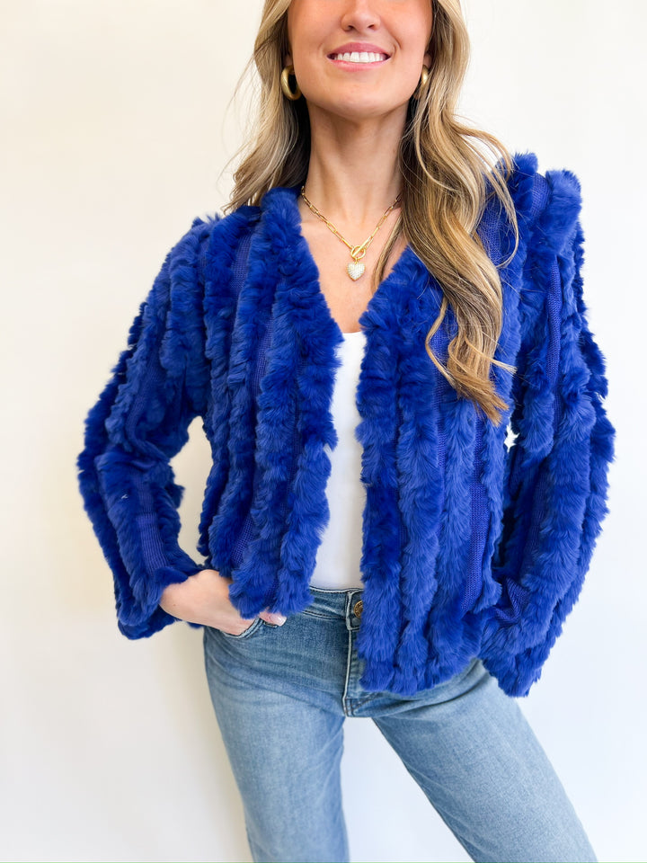 Royal Blue Fur