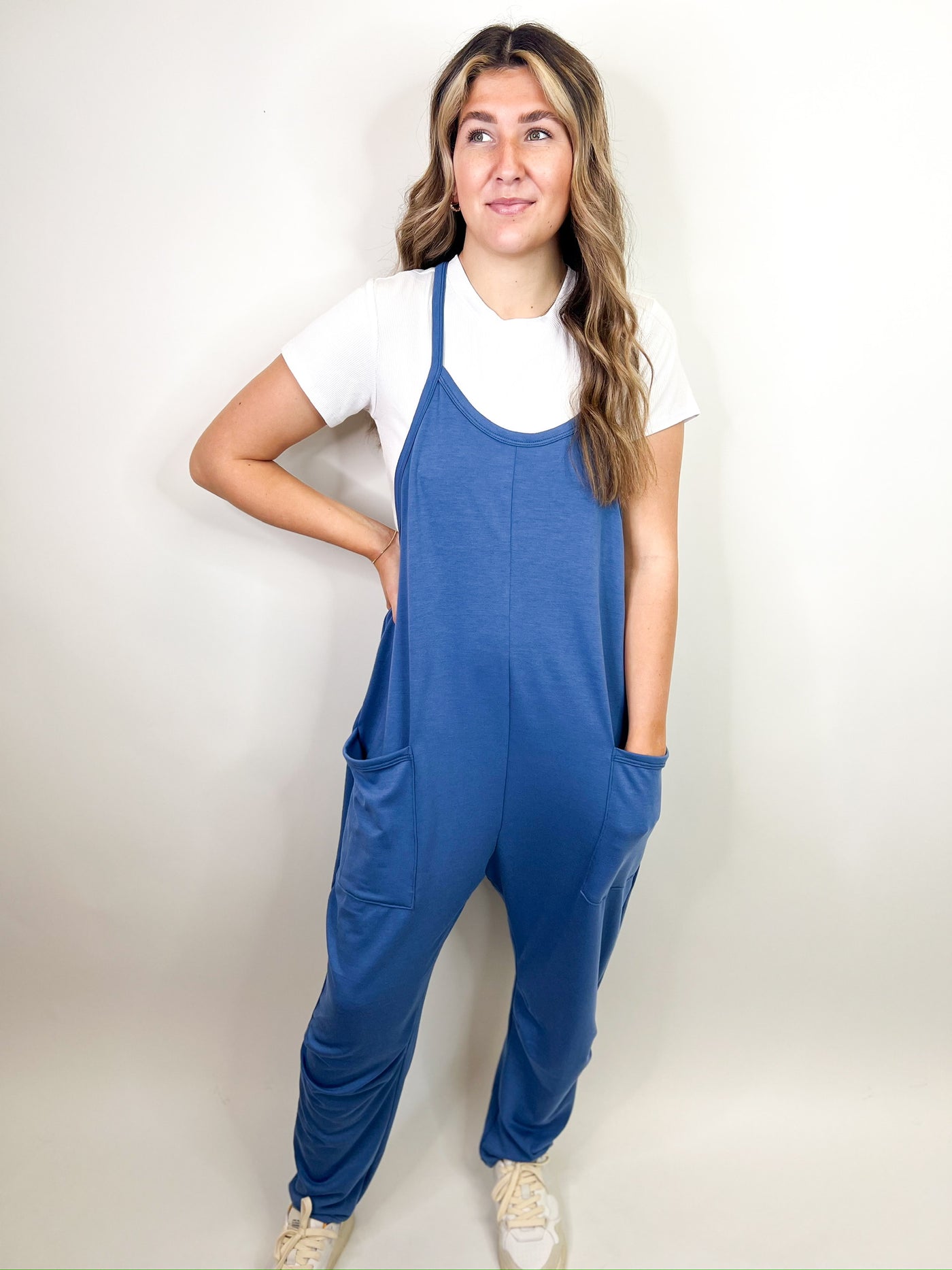 Kendall Blue Jumpsuit