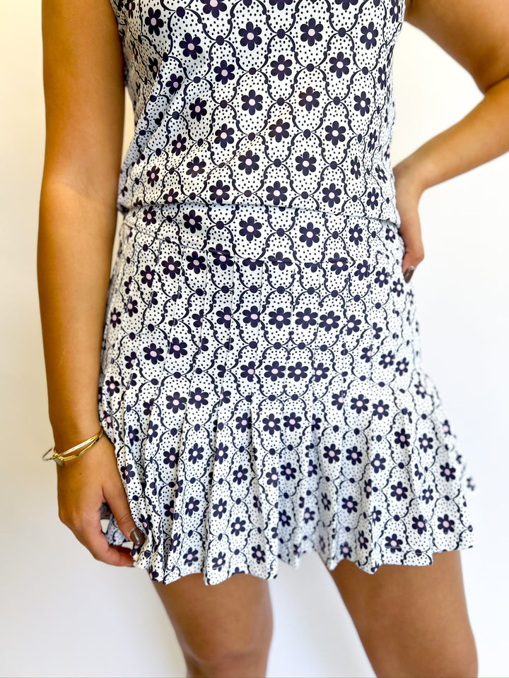 Gwen Indigo Wallflower Skort