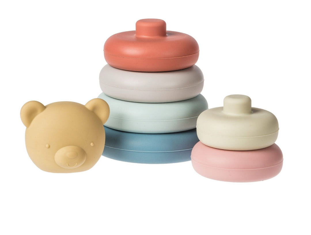 Simply Silicon Stacking Teddy Rings