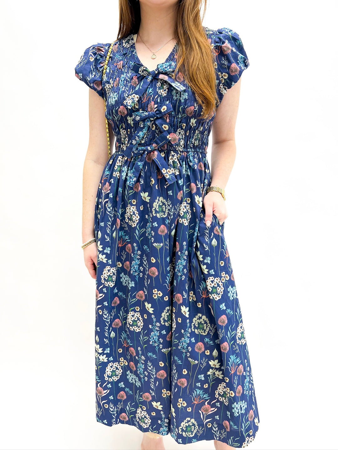 Midnight Floral Maxi Dress