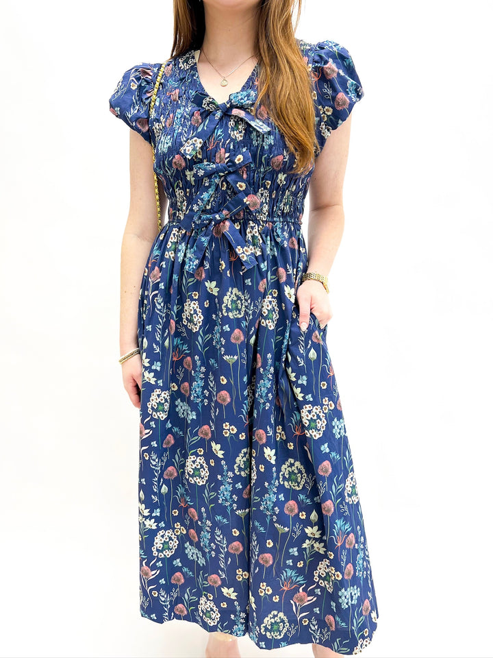 Midnight Floral Maxi Dress