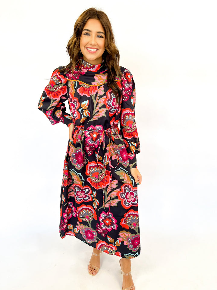 Cosmic Floral Ryder Dress