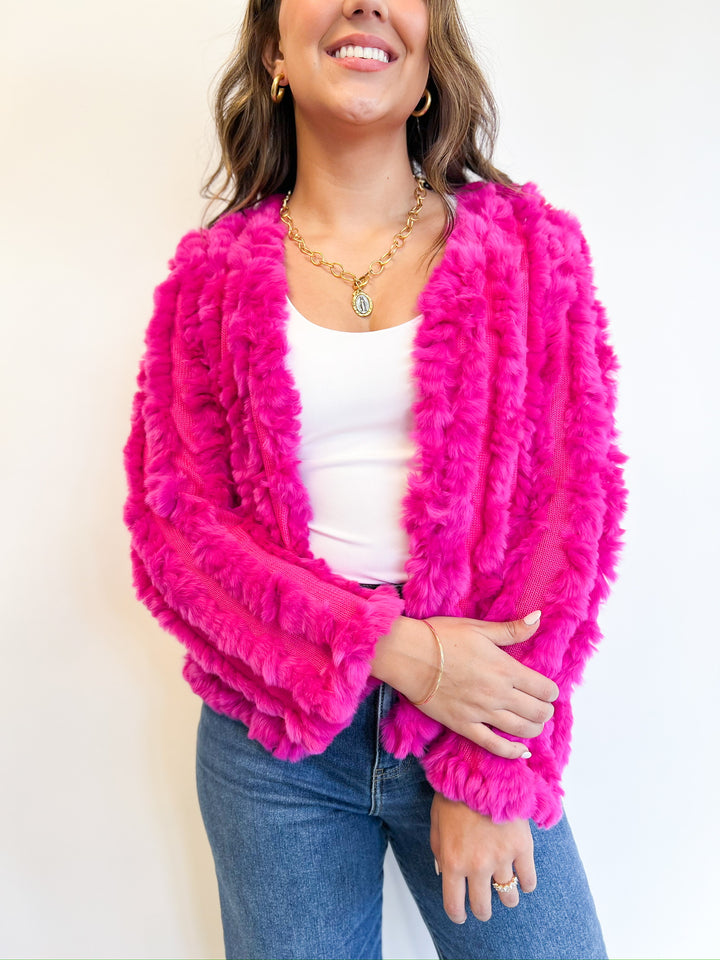 Fuchsia Fur