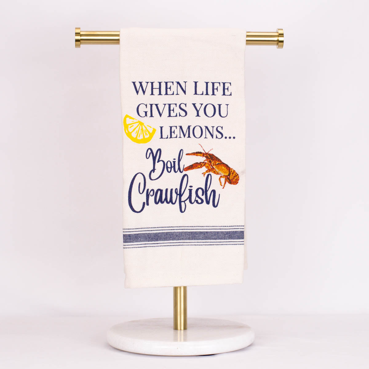 Lemon Crawfish Boil Towel