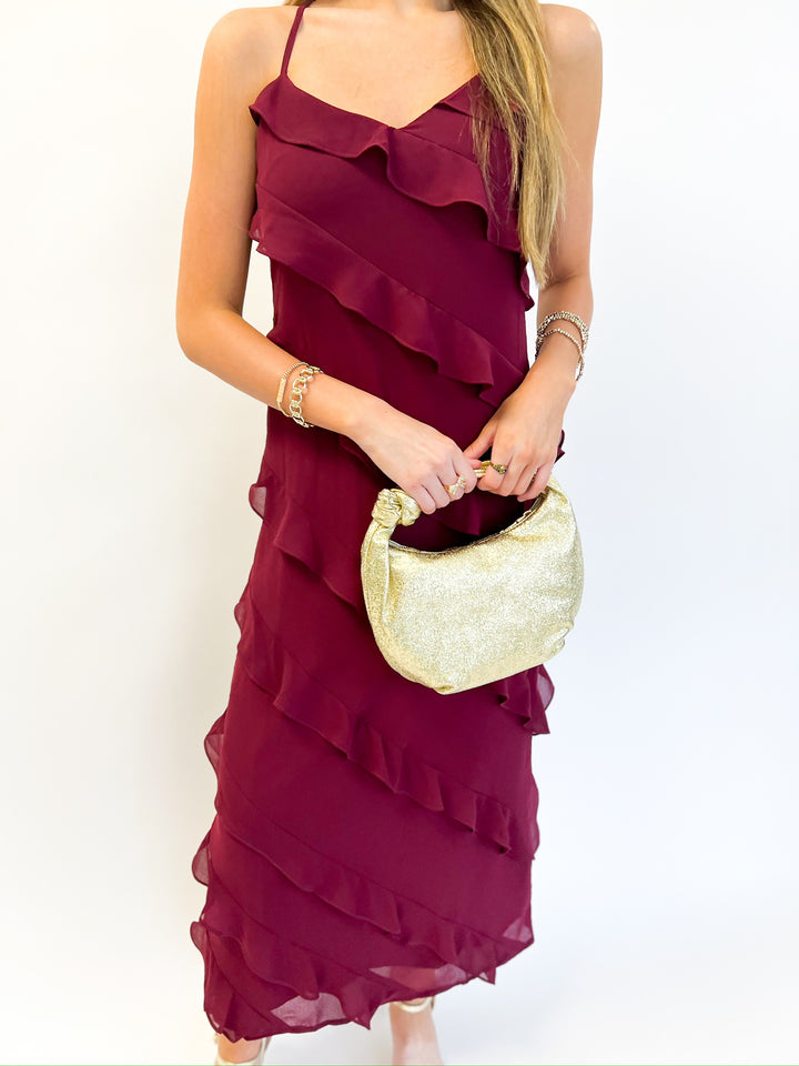 Wine All Invited Maxi Dress