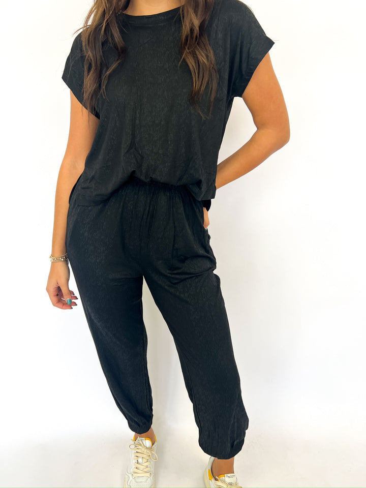 Black Vega Jumpsuit
