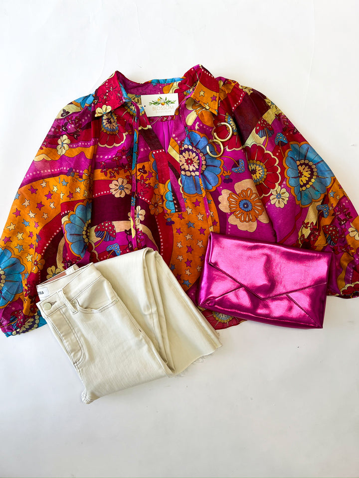 Multi Magenta Popover Top