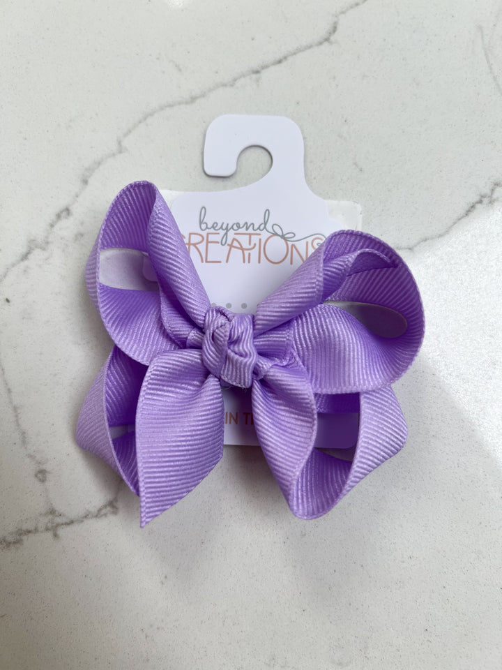 Medium Traditional Alligator Clip Bow