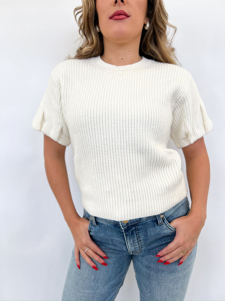 Cream Jadey Sweater