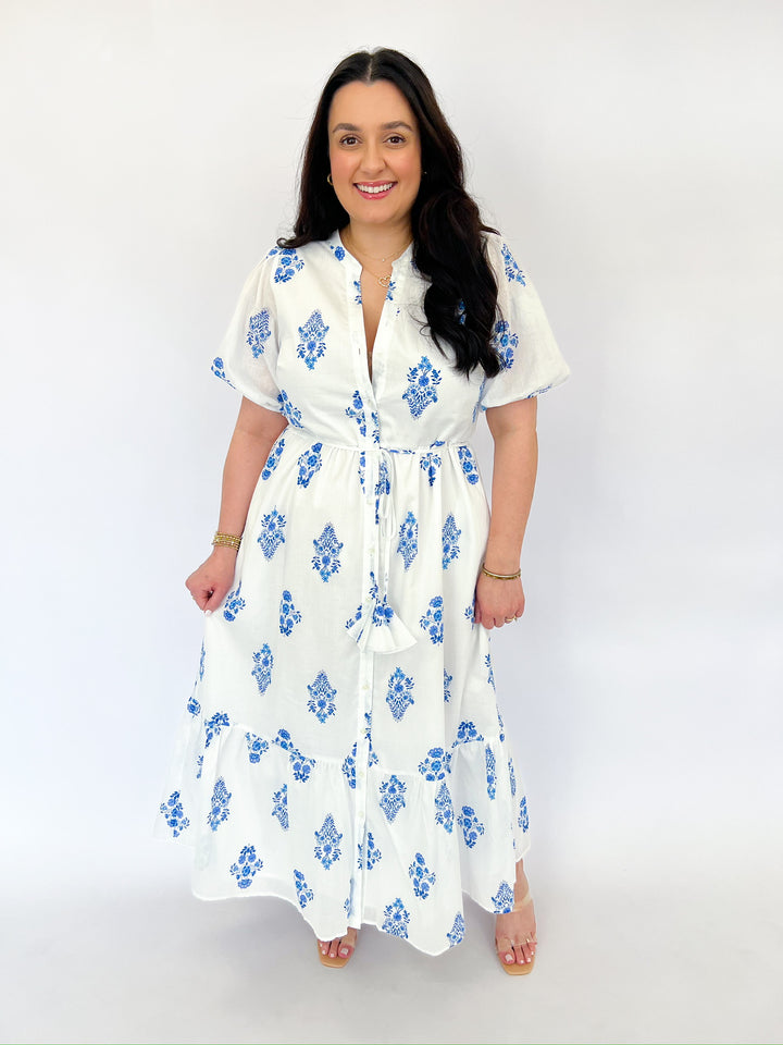 Yila Floral Beth Midi Dress